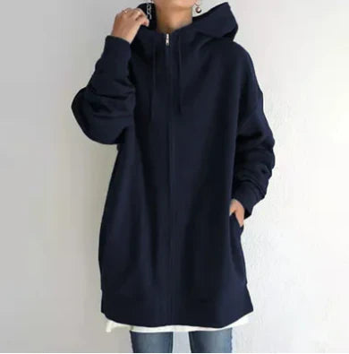 Keila - Hoodie Long avec Zip