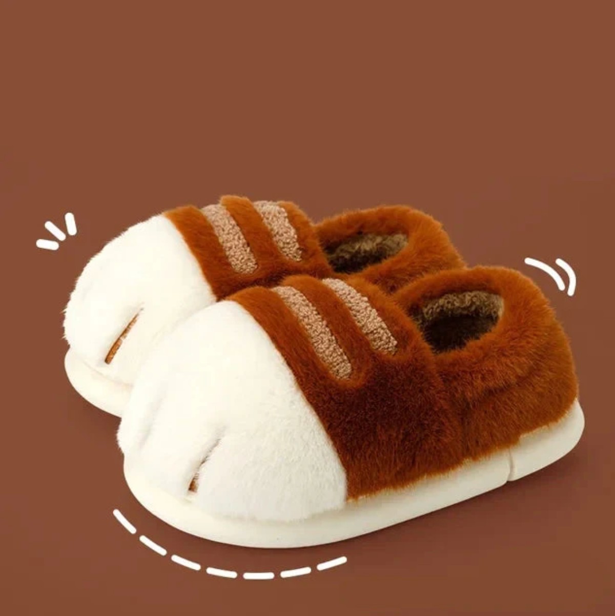 FelinePaws - Chaussons en forme de patte de chat