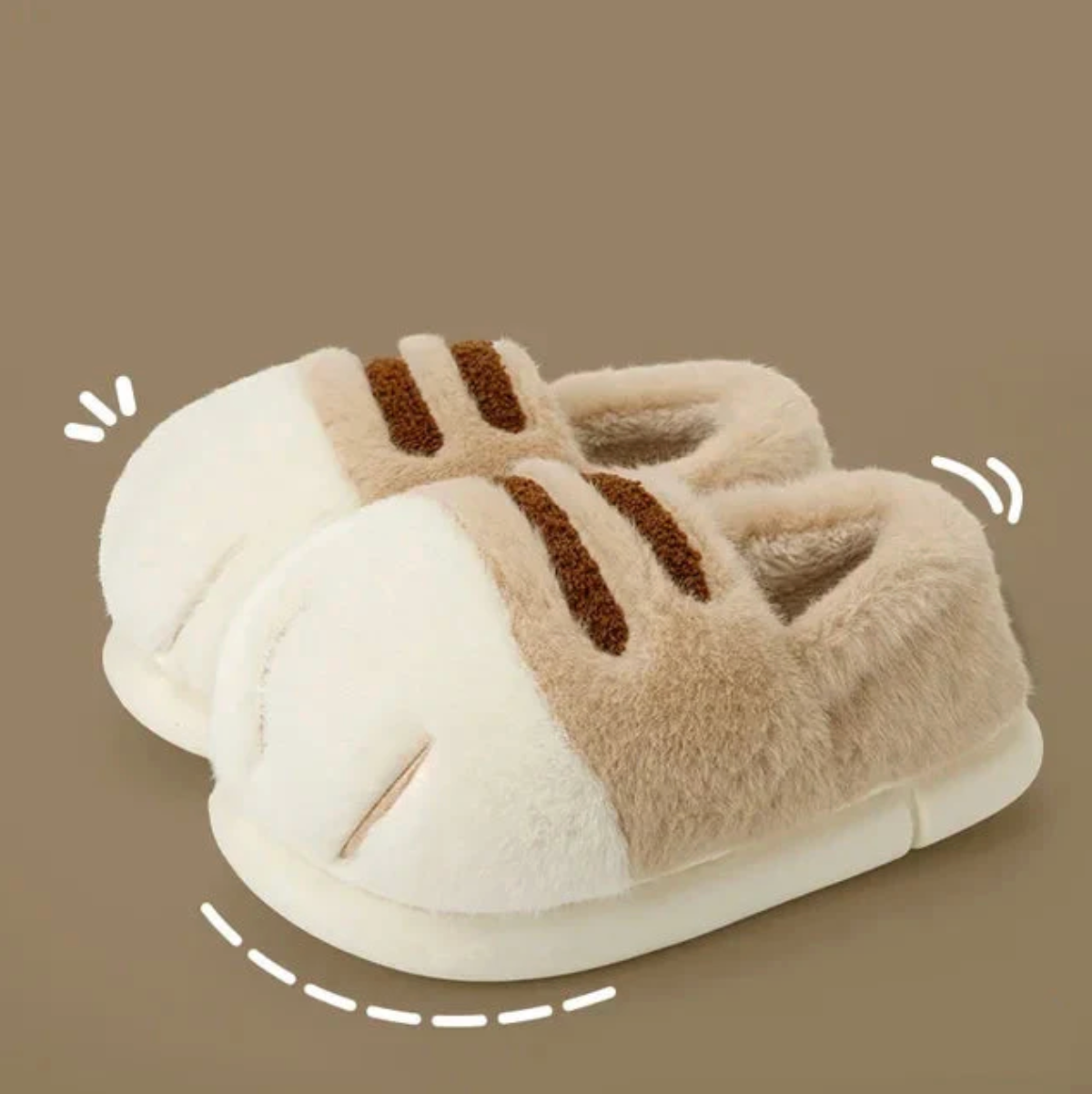 FelinePaws - Chaussons en forme de patte de chat