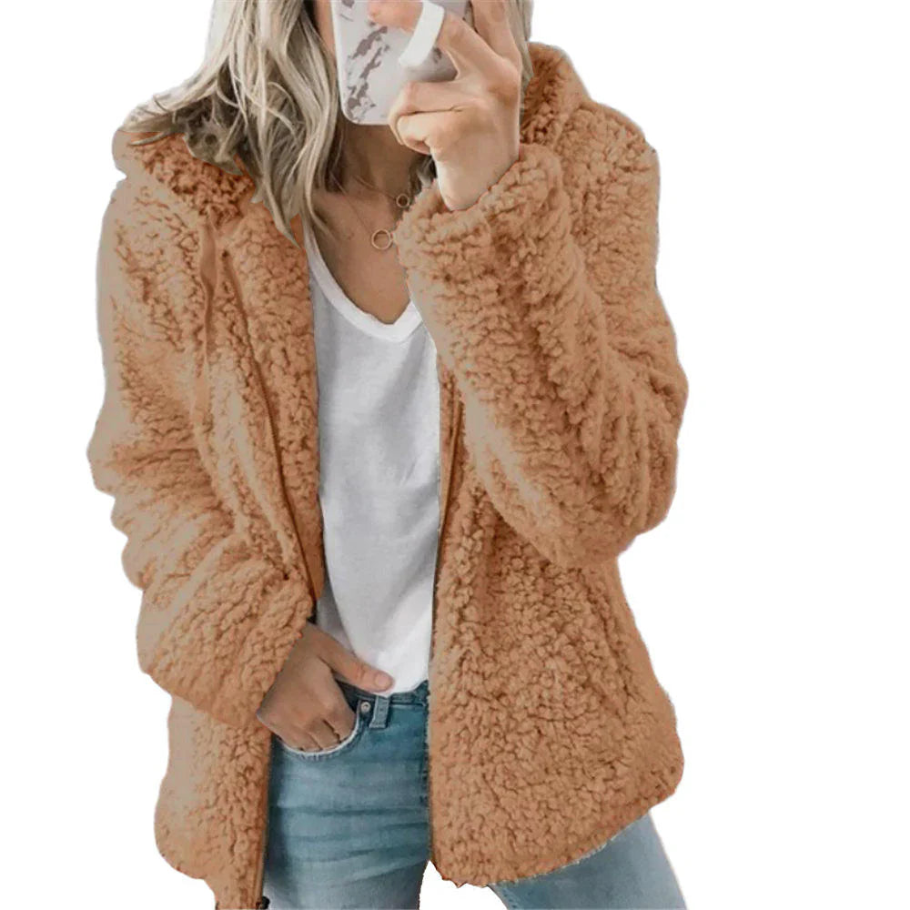 Jenna - Veste en Polaire Décontractée