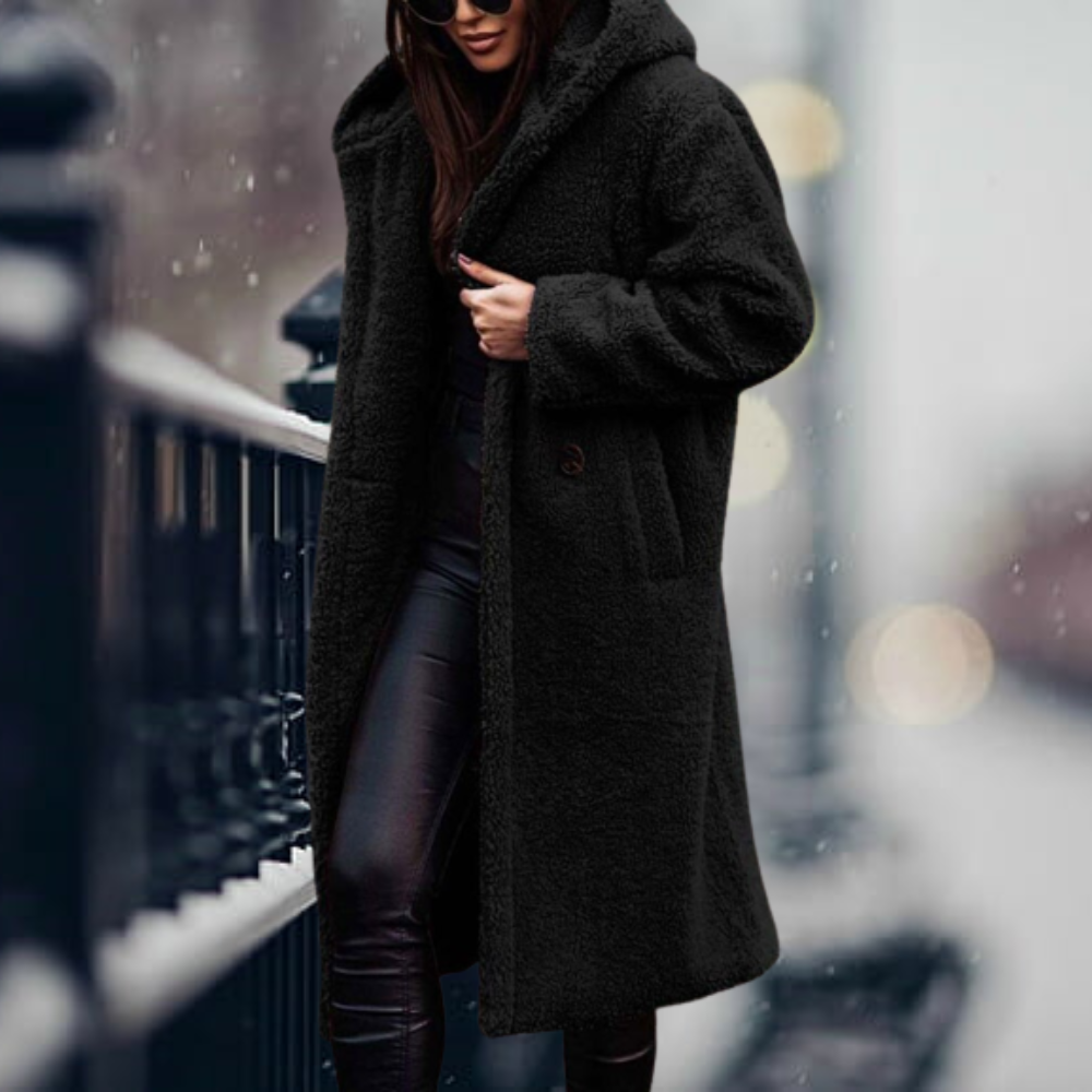 Fiorella – Manteau long style polaire