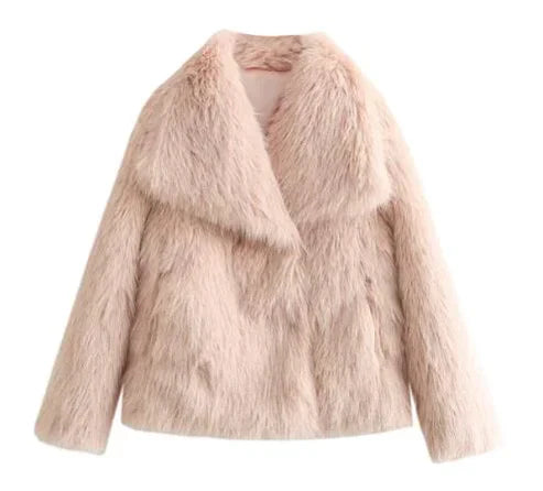 Sonia - Manteau en Fourrure Synthétique
