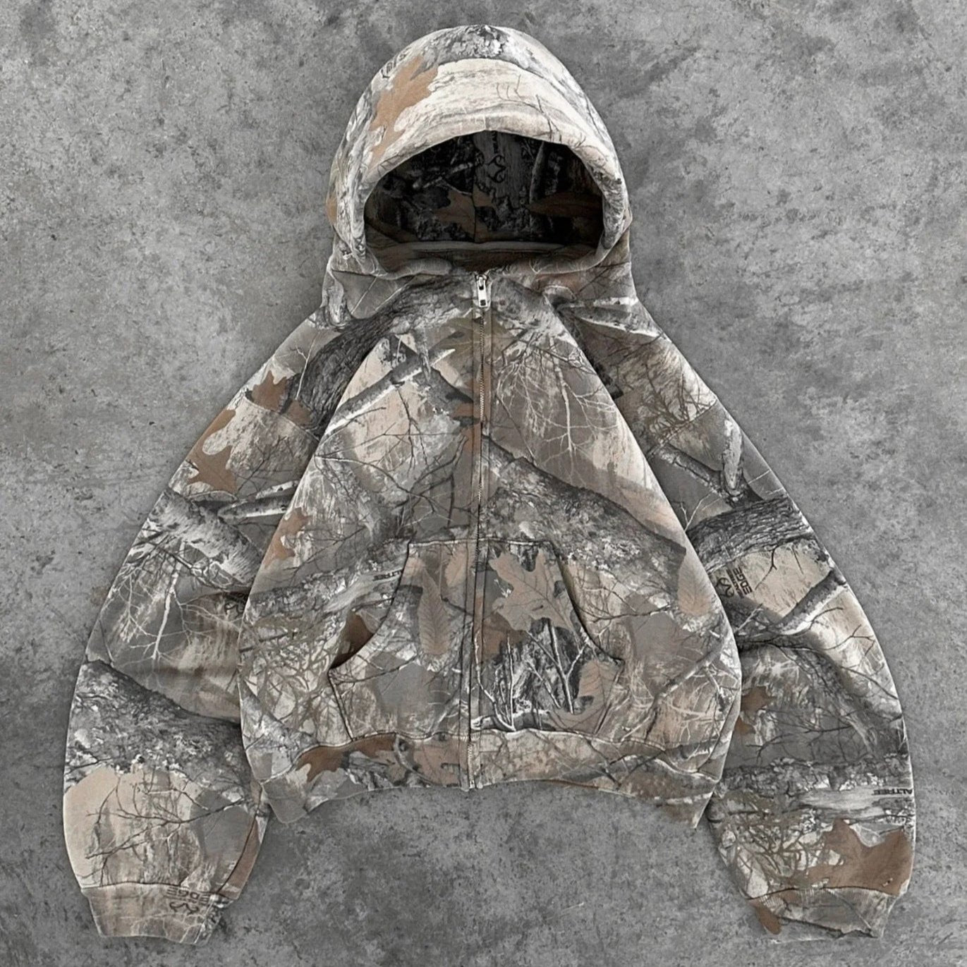 Benjamin - Sweat à capuche unisexe camouflage