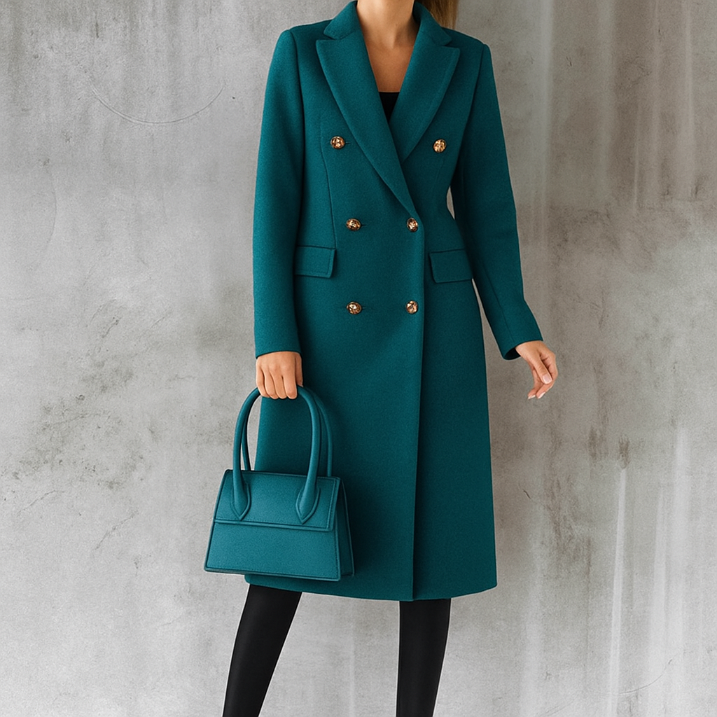 Leire - Manteau Trench Élégant - Noir - 2XL - Elise Marseille