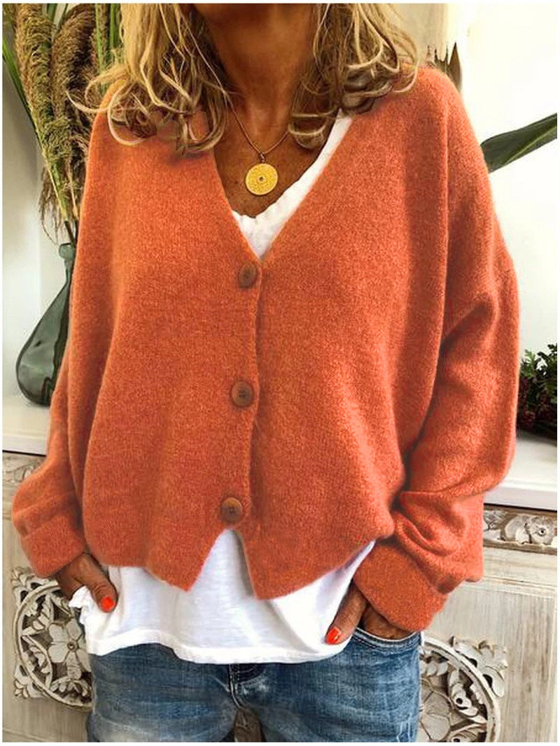 Aria - Pull court à boutons