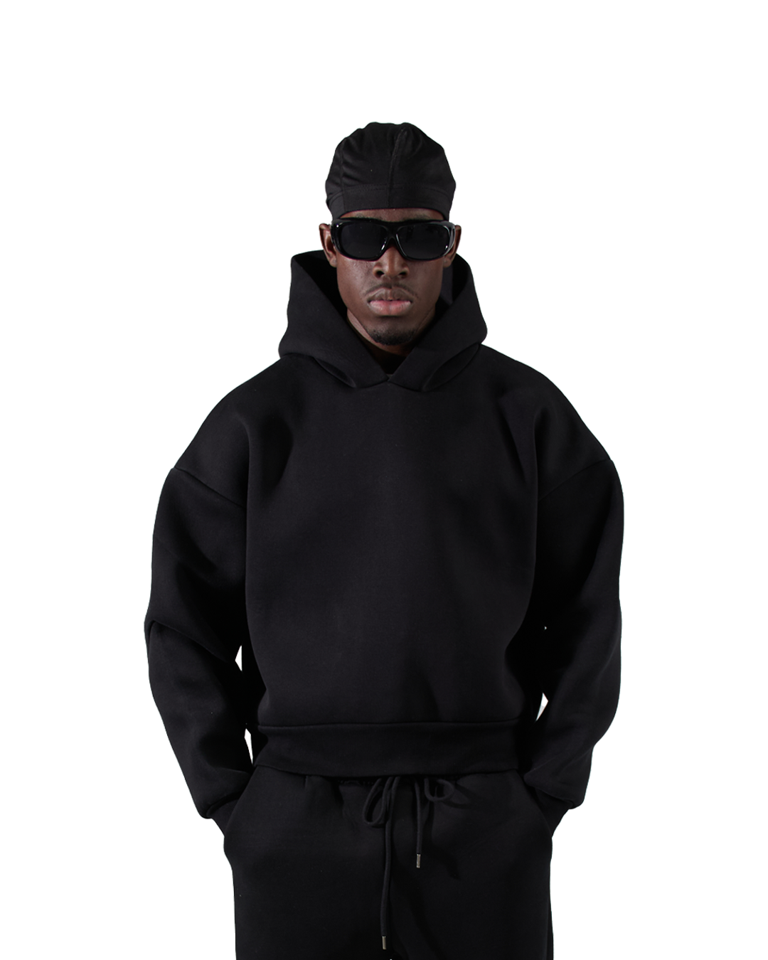 Basilio - Ensemble de survêtement monochrome pour hommes
