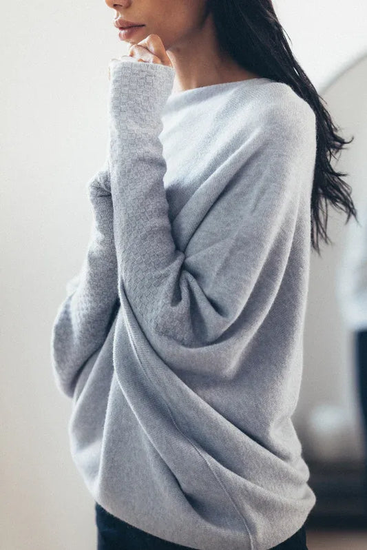 Marce - Pull Drapé Asymétrique