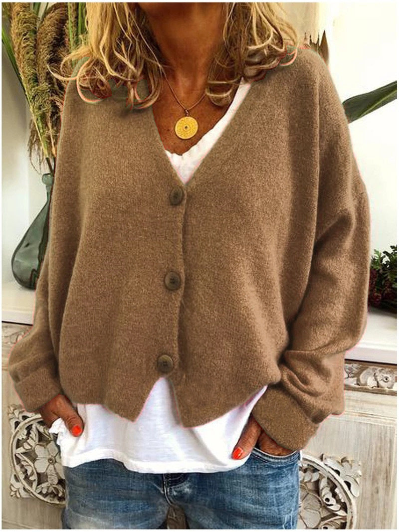 Aria - Pull court à boutons