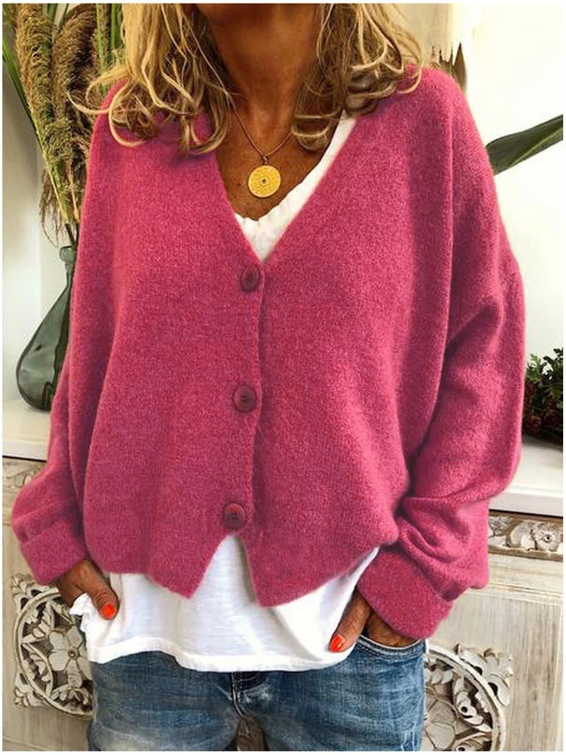 Aria - Pull court à boutons