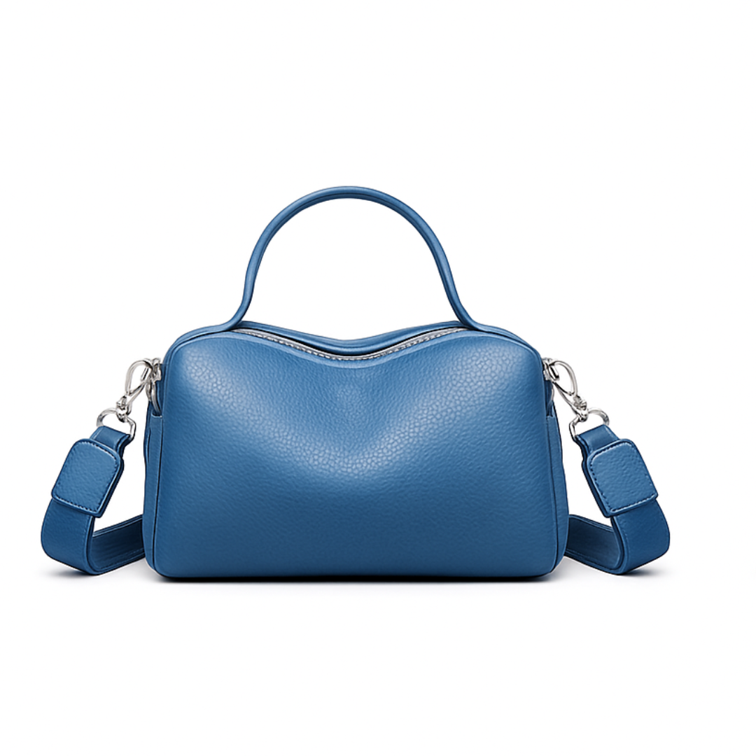 Layan - Pochette à Double Zip - Kaki - Elise Marseille