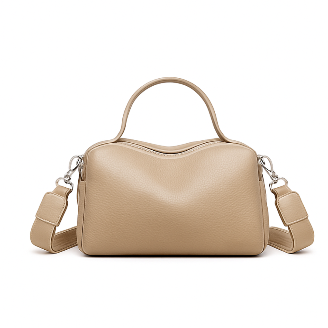 Layan - Pochette à Double Zip - Bleu - Elise Marseille