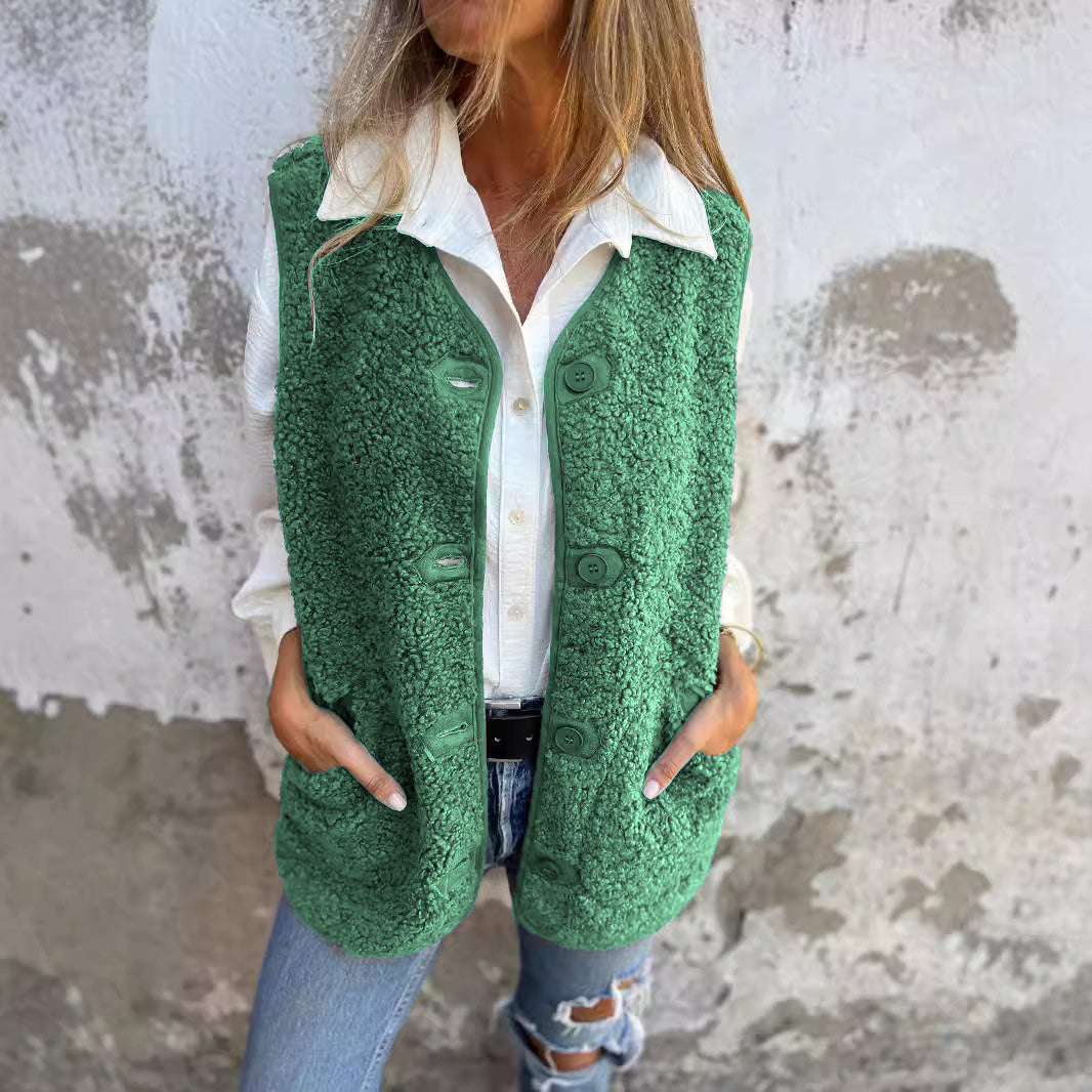Elga - Gilet en Fleece pour Femmes
