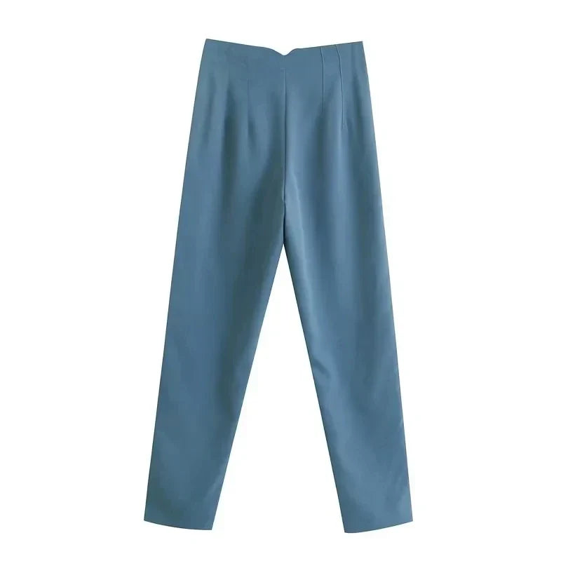 Claude - Pantalons élégants taille haute