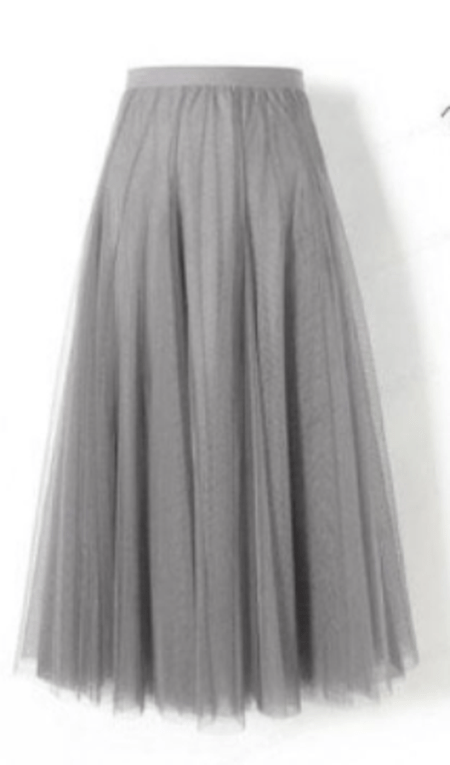 Lesley - Jupe Longue Style en Tulle