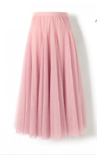 Lesley - Jupe Longue Style en Tulle