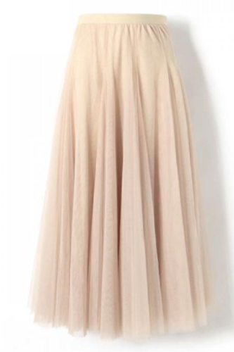 Lesley - Jupe Longue Style en Tulle