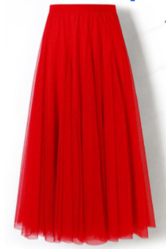 Lesley - Jupe Longue Style en Tulle