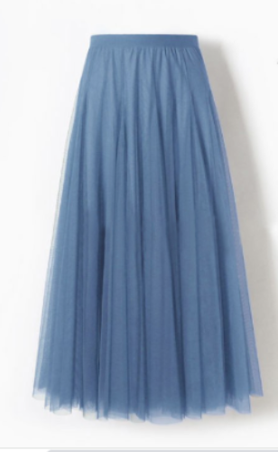 Lesley - Jupe Longue Style en Tulle