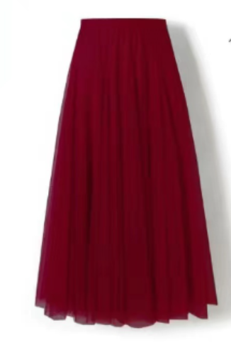 Lesley - Jupe Longue Style en Tulle