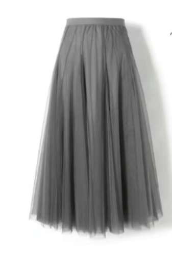 Lesley - Jupe Longue Style en Tulle
