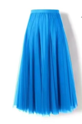 Lesley - Jupe Longue Style en Tulle