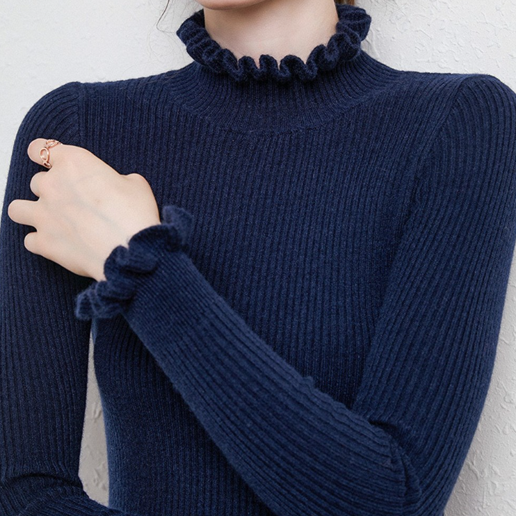 Nina – Pull à Col Roulé