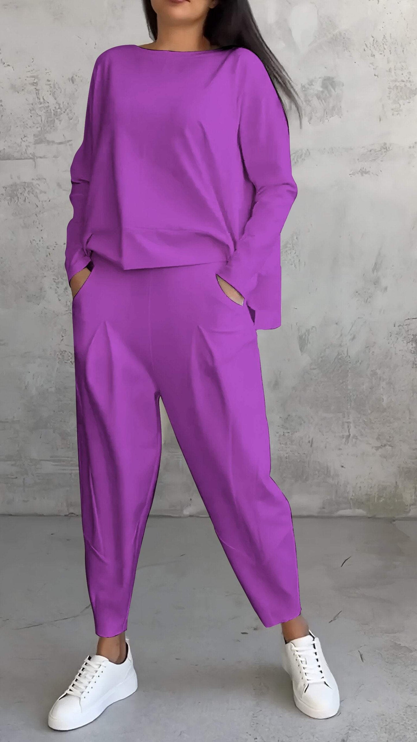 Annie - Ensemble T-shirt et Pantalon pour un Look Moderne