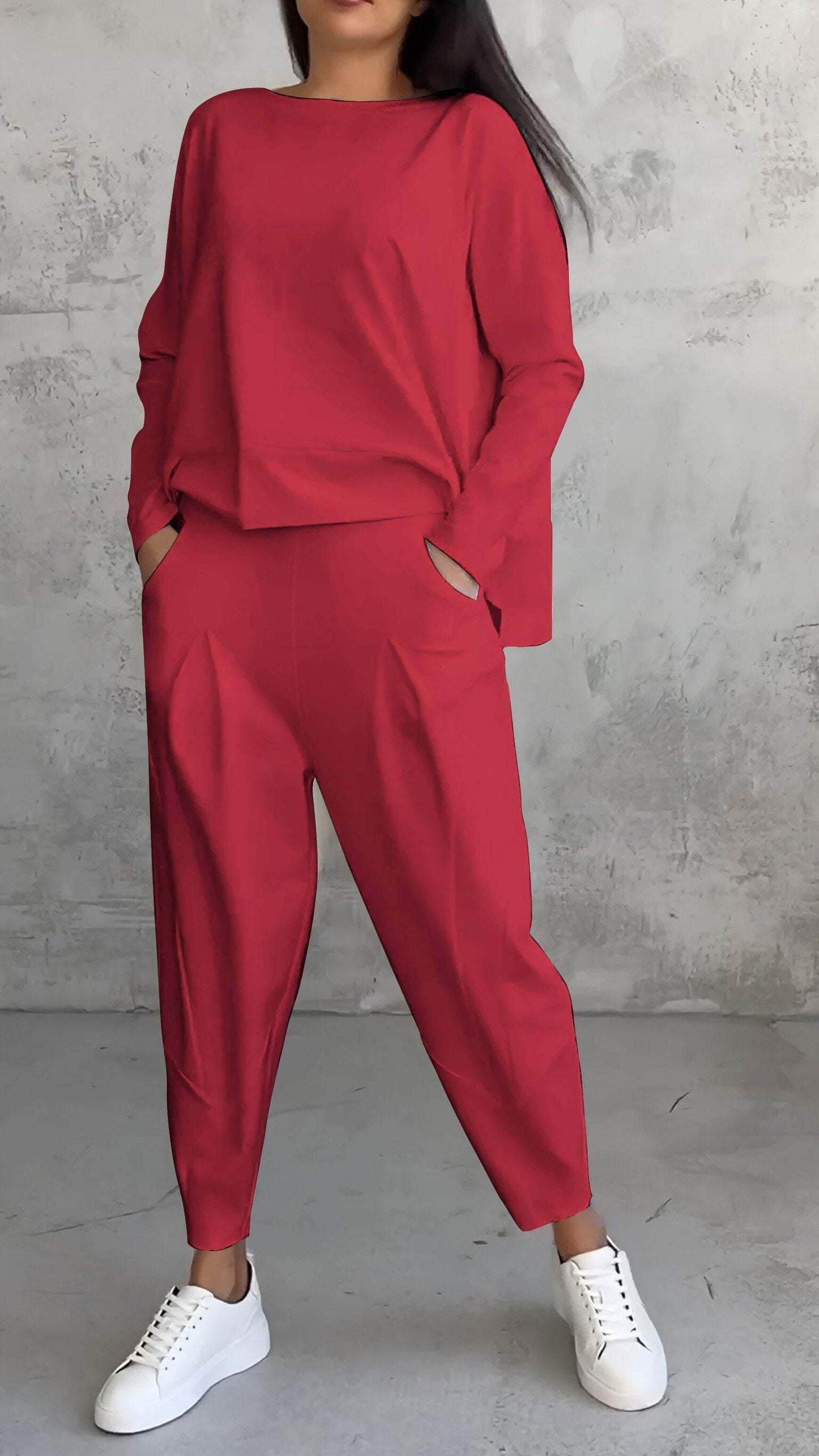 Annie - Ensemble T-shirt et Pantalon pour un Look Moderne