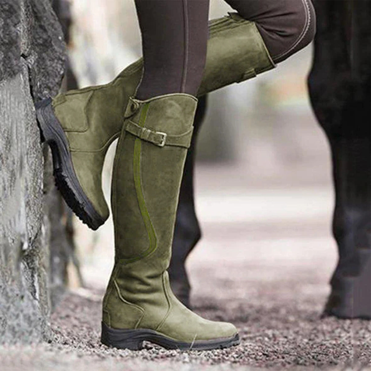 Cira - Bottes hautes au style féminin intemporel