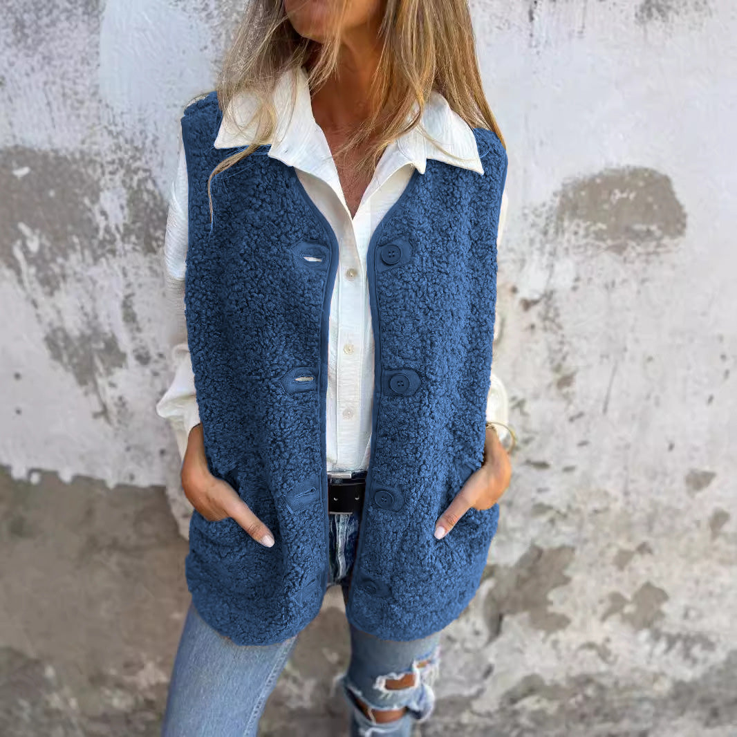 Elga - Gilet en Fleece pour Femmes