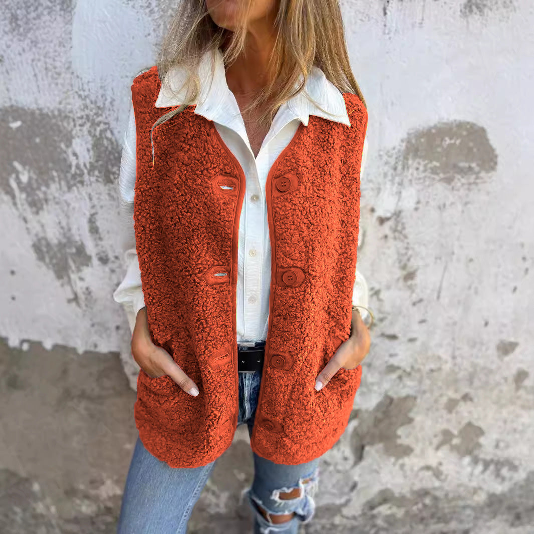 Elga - Gilet en Fleece pour Femmes