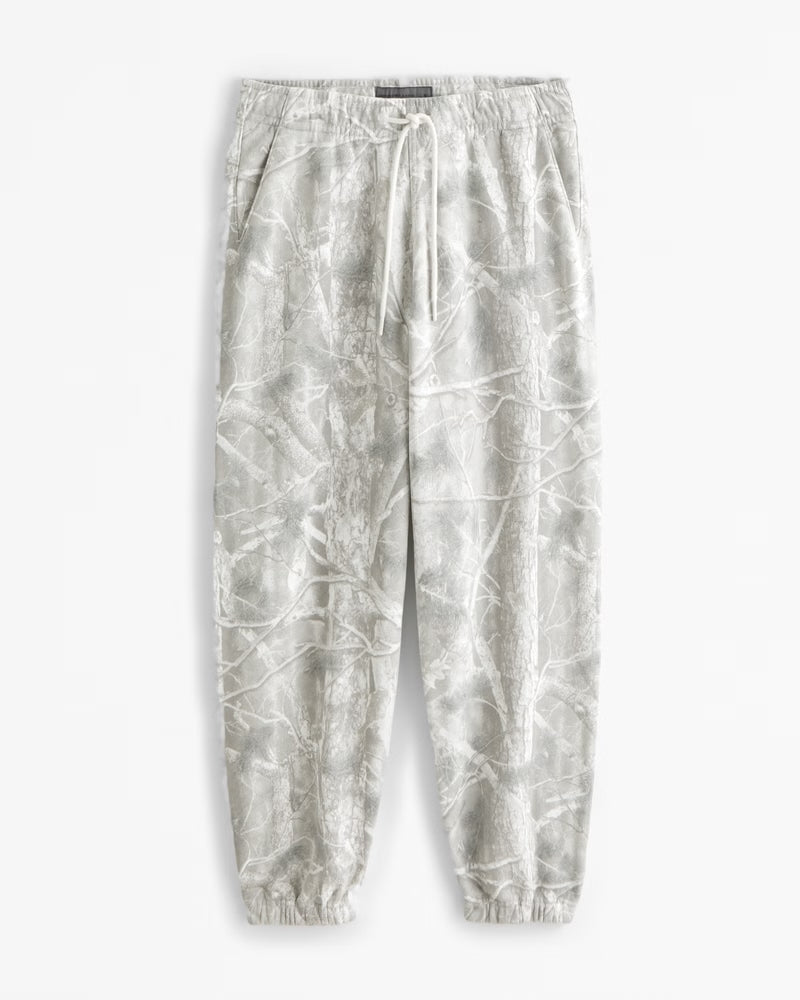 Elis – Pantalon décontracté à motif camouflage
