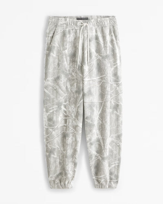 Elis – Pantalon décontracté à motif camouflage