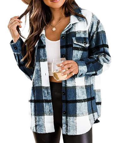 Magda - Chemise style  bûcheron pour femmes