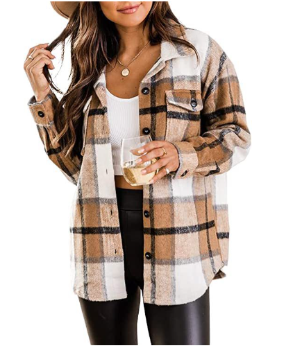 Magda - Chemise style  bûcheron pour femmes