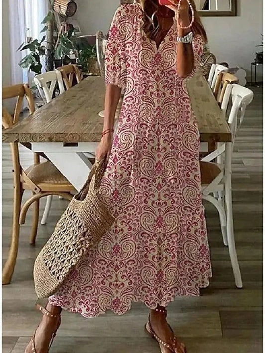 Mandy - Robe longue de style bohème