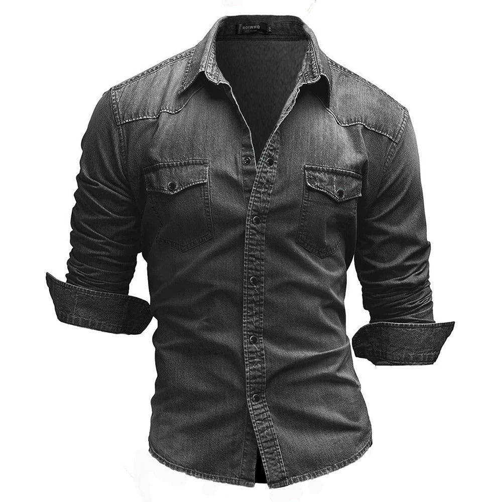 Alan - Chemise en Jean pour Homme