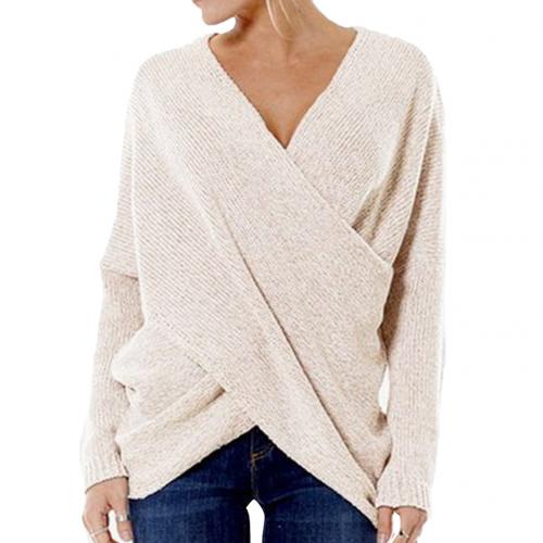 Ilse - Pull Croisé Décontracté