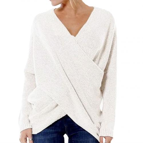 Ilse - Pull Croisé Décontracté