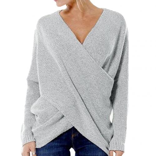 Ilse - Pull Croisé Décontracté
